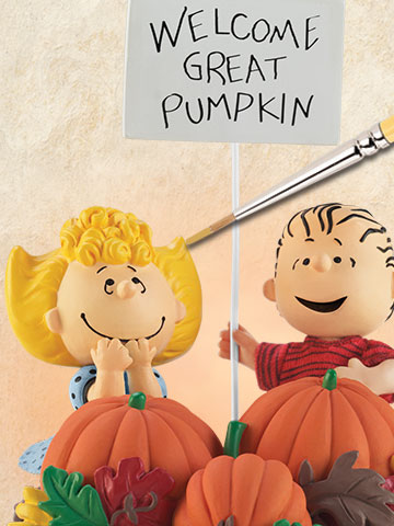 Hand-painted in authentic PEANUTS® colors!