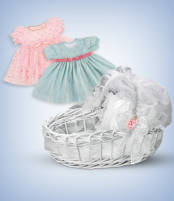 Welcome Home, Little Ellie Baby Doll & Accessory Collection