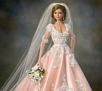 Blushing Bride Doll