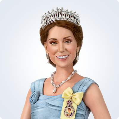 Princess Catherine Commemorative Poseable Portrait Doll