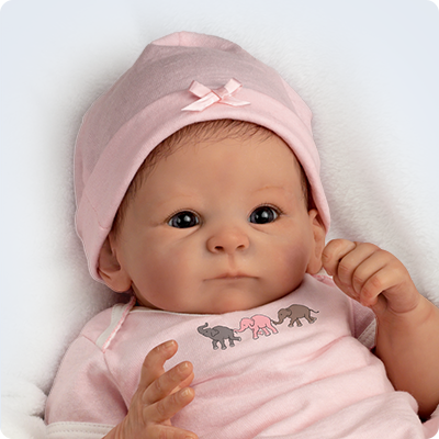 Tasha Edenholm Little Peanut Lifelike Poseable Baby Doll