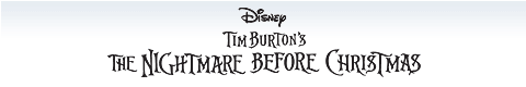 Tim Burton's The Nightmare Before Christmas logo